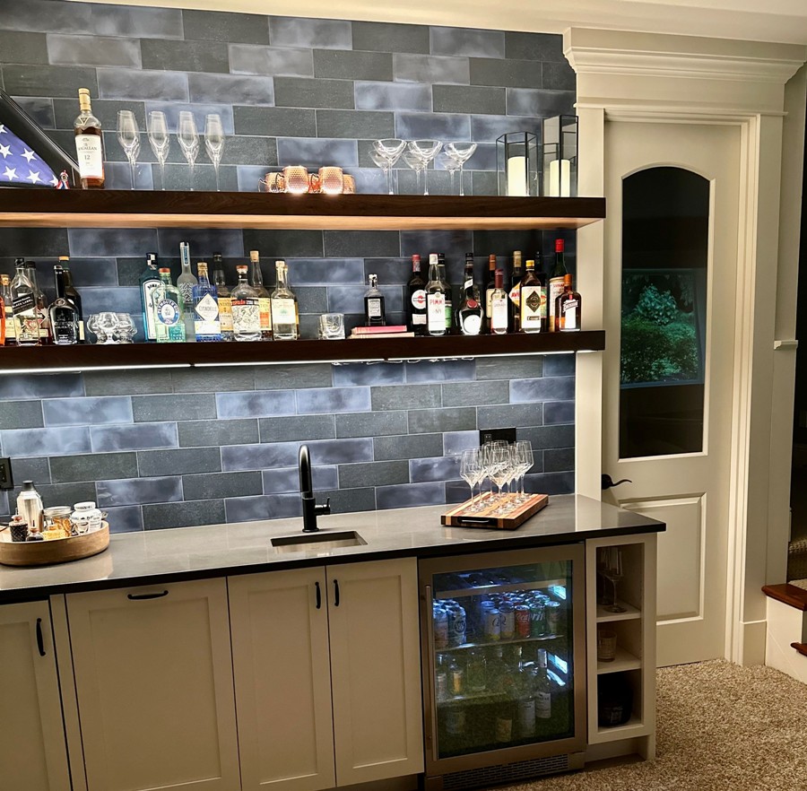 View more about Bar With Wine Refrigerator
